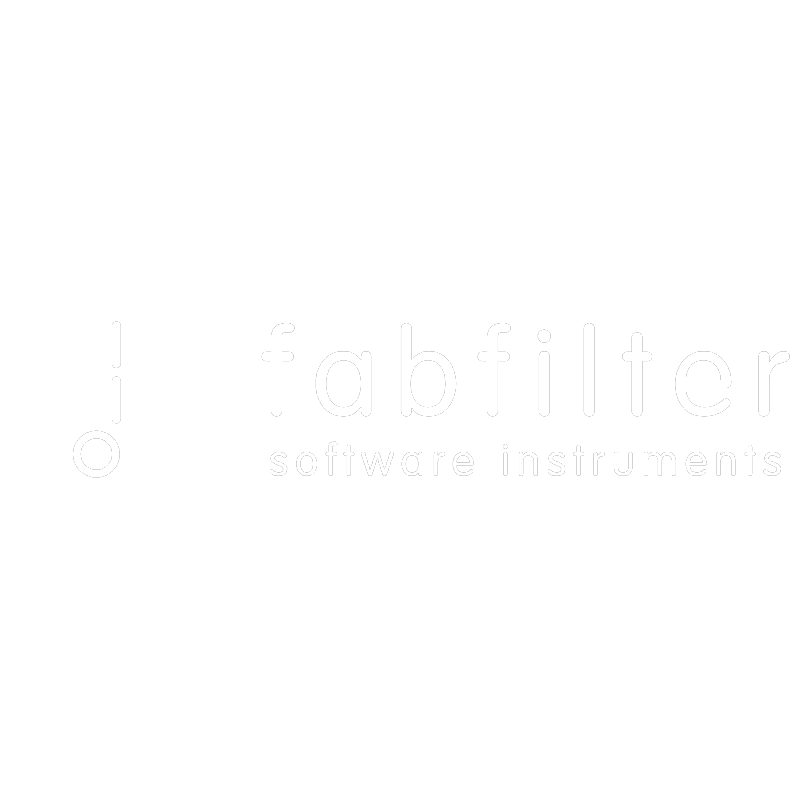 Mastering Academy | Partner | FabFilter Logo in white