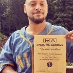 Mastering Academy | Benjamin Ameyibor with Certificate