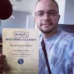 Mastering Academy | Benjamin Stute with Certificate